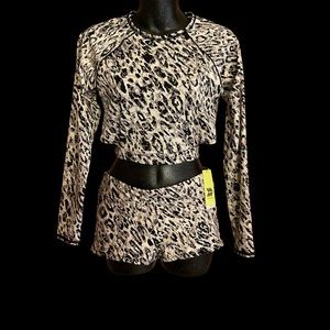 Animal Print Swim Set